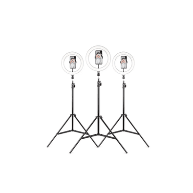 Kit Ring Light Havit St7012, Com Suporte Tripé