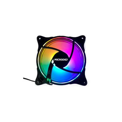 Cooler Microdigi P/ Gabinete – RGB 5 Cores, Modelo Frb, Conector 4 Pinos Molex