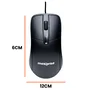 Mouse Office Easy 3 Botões C/fio 1200dpi Preto