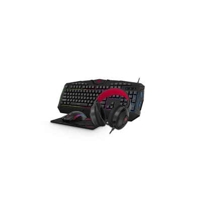 Kit Gamer Havit, Teclado/mouse/mousepad/headset – Hv-kb502cm
