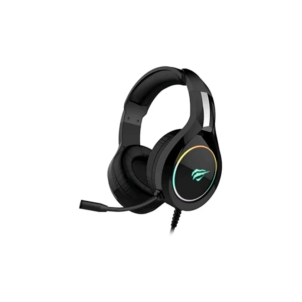 Headset Gamer Havit H2232d, RGB, Usb E P2, Drivers 50mm, Preto Headset Gamer Havit H2232d, RGB, Usb E P2, Drivers 50mm, Preto