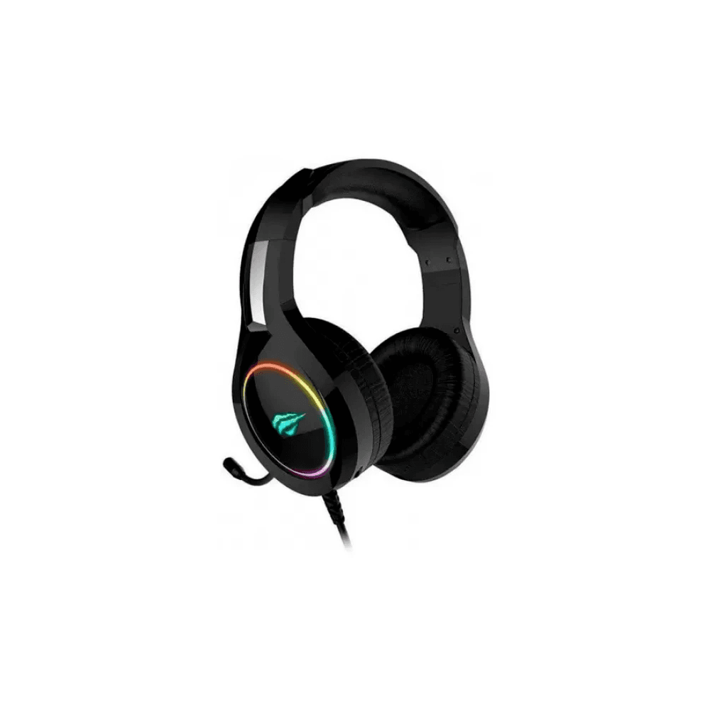 Headset Gamer Havit H2232d, RGB, Usb E P2, Drivers 50mm, Preto Headset Gamer Havit H2232d, RGB, Usb E P2, Drivers 50mm, Preto