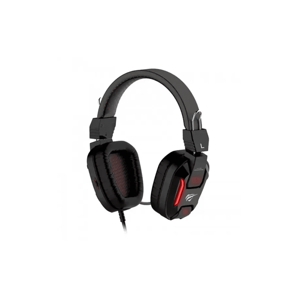 Headset Gamer Havit H2168d, LED Vermelho, Usb E P2, Drivers 40mm, Preto E Vermelho Headset Gamer Havit H2168d, LED Vermelho, Usb E P2, Drivers 40mm, Preto E Vermelho