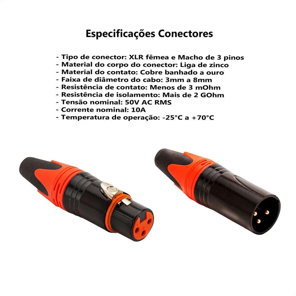 Imagem 4 de 5 do produto Medusa 6 Vias Montada Com Conectores Profissionais 19 Metros