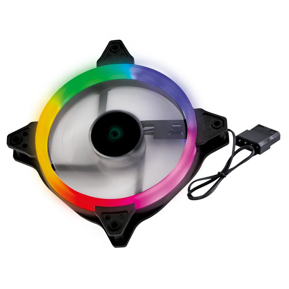 Fan/cooler Gamer Para Gabinete V.ring 5.0 Full Halo 120mm - LED Fixo 5 Cores - Vringfhfx5 5
