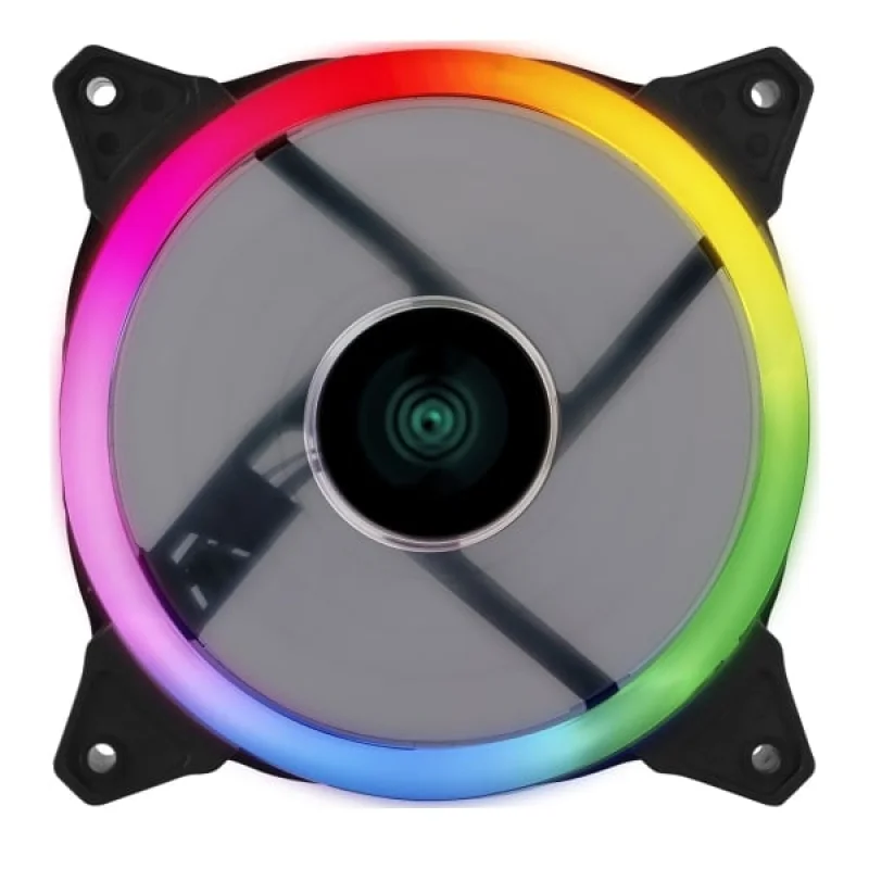 Imagem 1 de 5 do produto Fan/cooler Gamer Para Gabinete V.ring 5.0 Full Halo 120mm - LED Fixo 5 Cores - Vringfhfx5