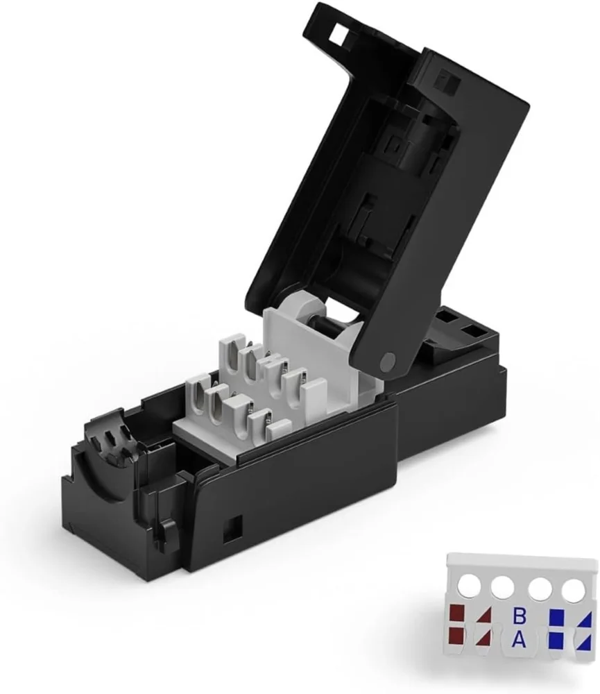 Imagem 2 de 3 do produto Conector Rj45 Macho Cat.6 Tool Less