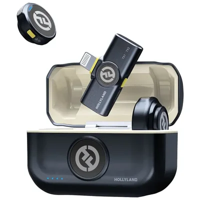 Microfone De Lapela Hollyland Lark M2 Lightning - Lark-m2