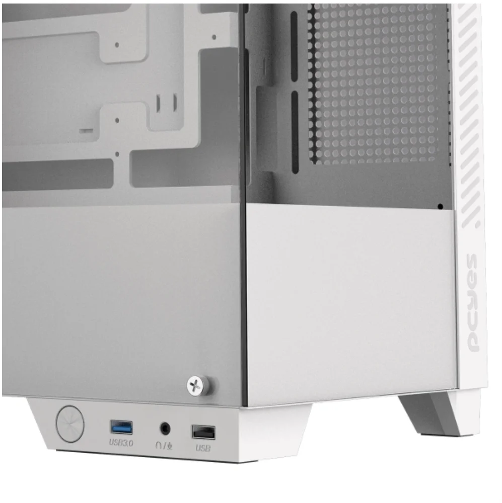 Imagem 4 de 4 do produto Gabinete Gamer Forcefield Twr White Ghost- Gfftwrwg
