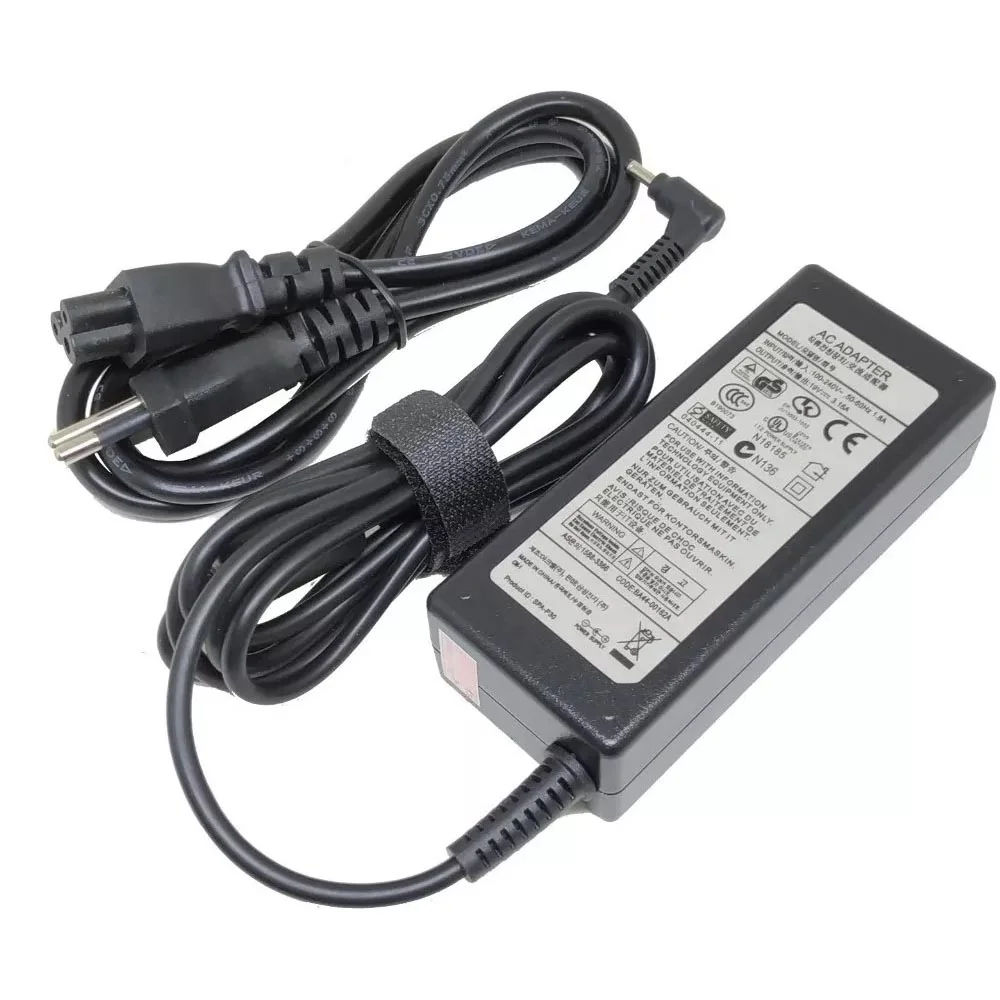 Fonte Compativel Com Notebook Samsung 19v Conector 3,0mm X 1,1mm