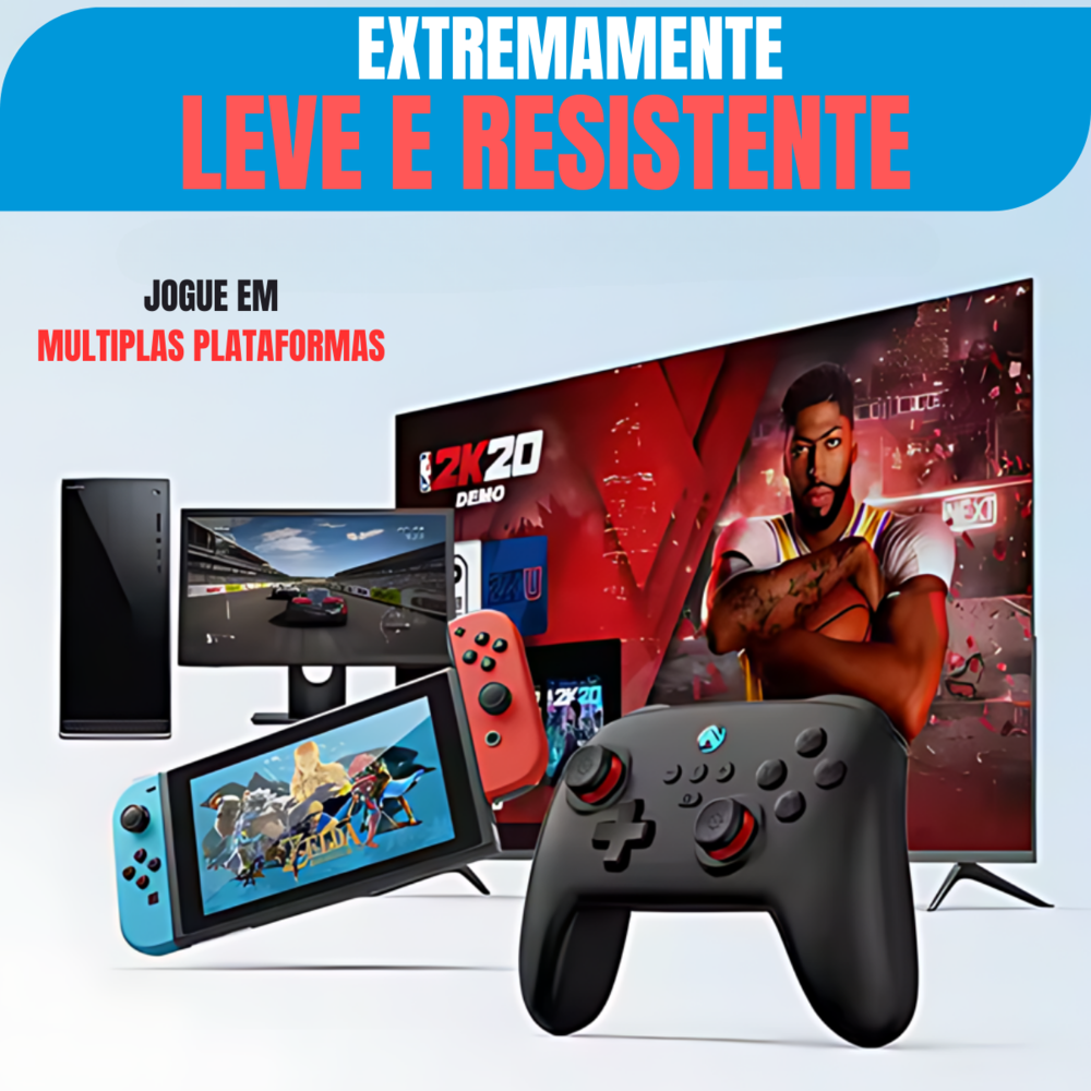 Imagem 3 de 4 do produto Controle Sem Fio Compatível Com Switch S11 Preto