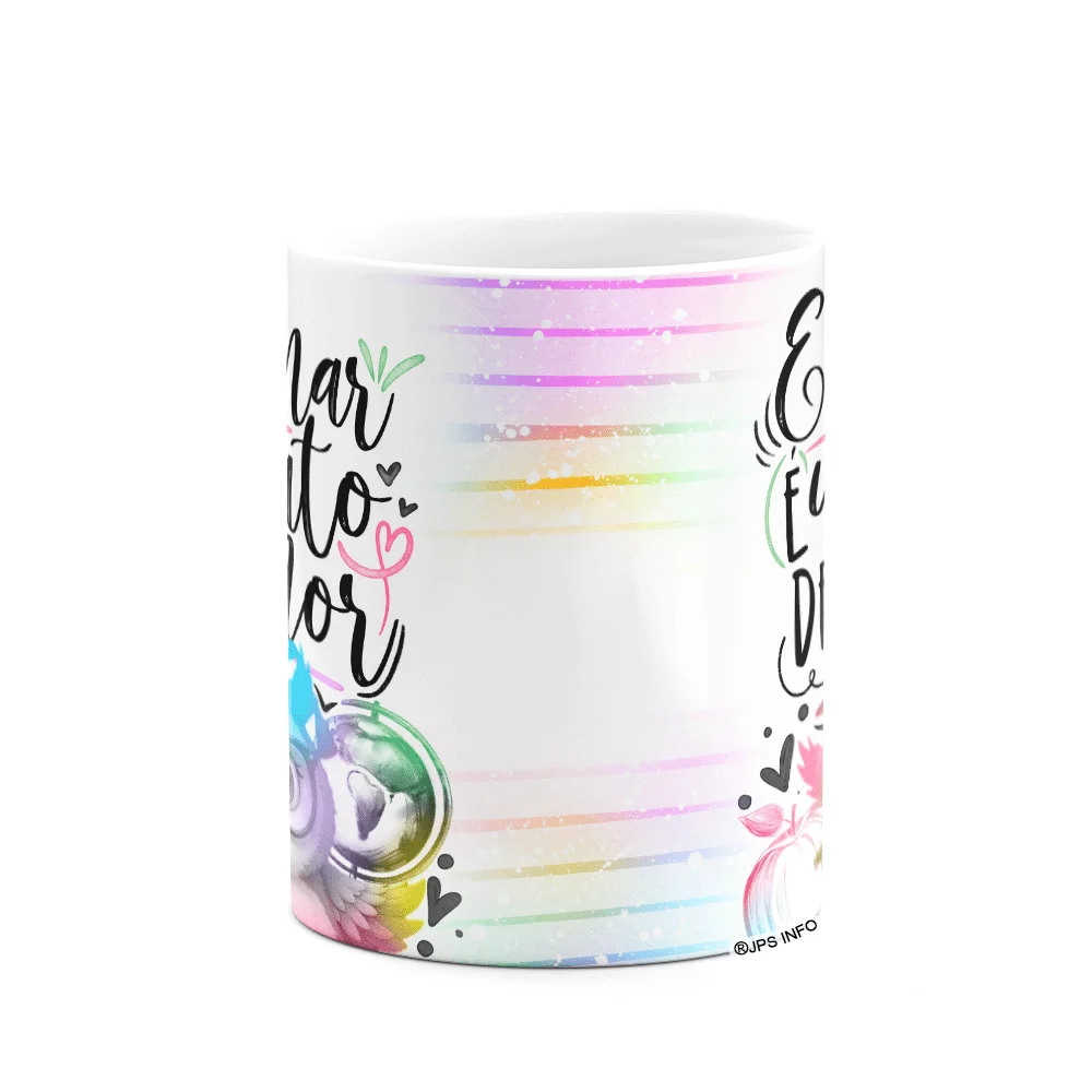 Imagem 2 de 3 do produto Caneca Professor Coruja - Ensinar É Um Ato De Amor