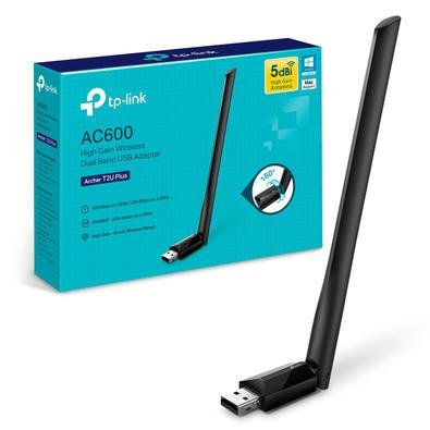 Adaptador Usb Wireless Tp-link, Nano, Dual Band, T2u Plus - Ac600