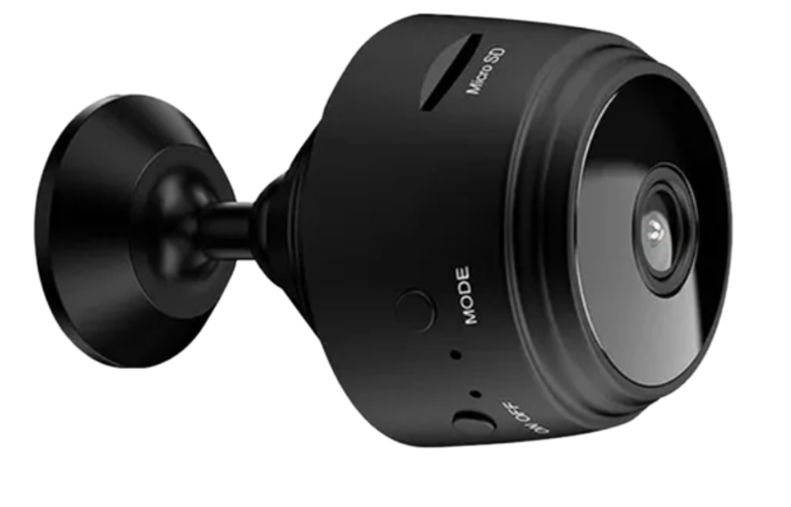 Mini Camera Sem Fio Visão Noturna Wifi Com Gravador De Voz