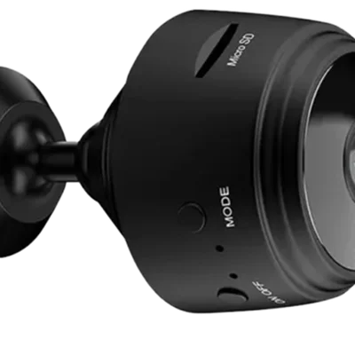 Mini Camera Sem Fio Visão Noturna Wifi Com Gravador De Voz