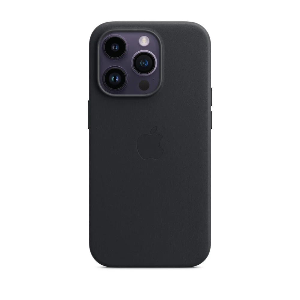 Imagem 5 de 5 do produto Capa Capinha Case Super Premium De Couro Sintético Magsafe Magnético Compatível Iphone 14 - Roxo