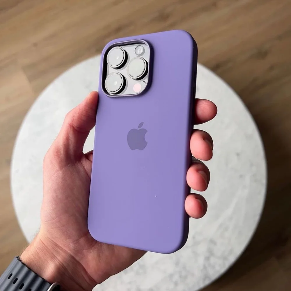 Imagem 3 de 5 do produto Capa Capinha Case Silicone Premium Aveludada Logo Compatível Iphone 15 Pro Max