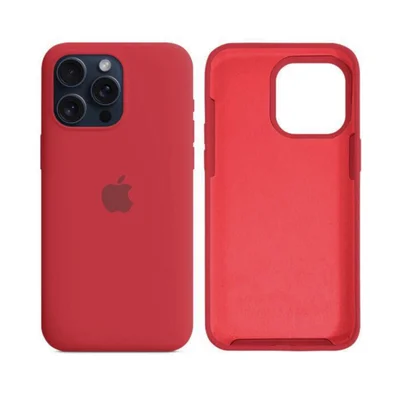 Capa Capinha Case Silicone Premium Aveludada Logo Compatível Iphone 15 Pro Max