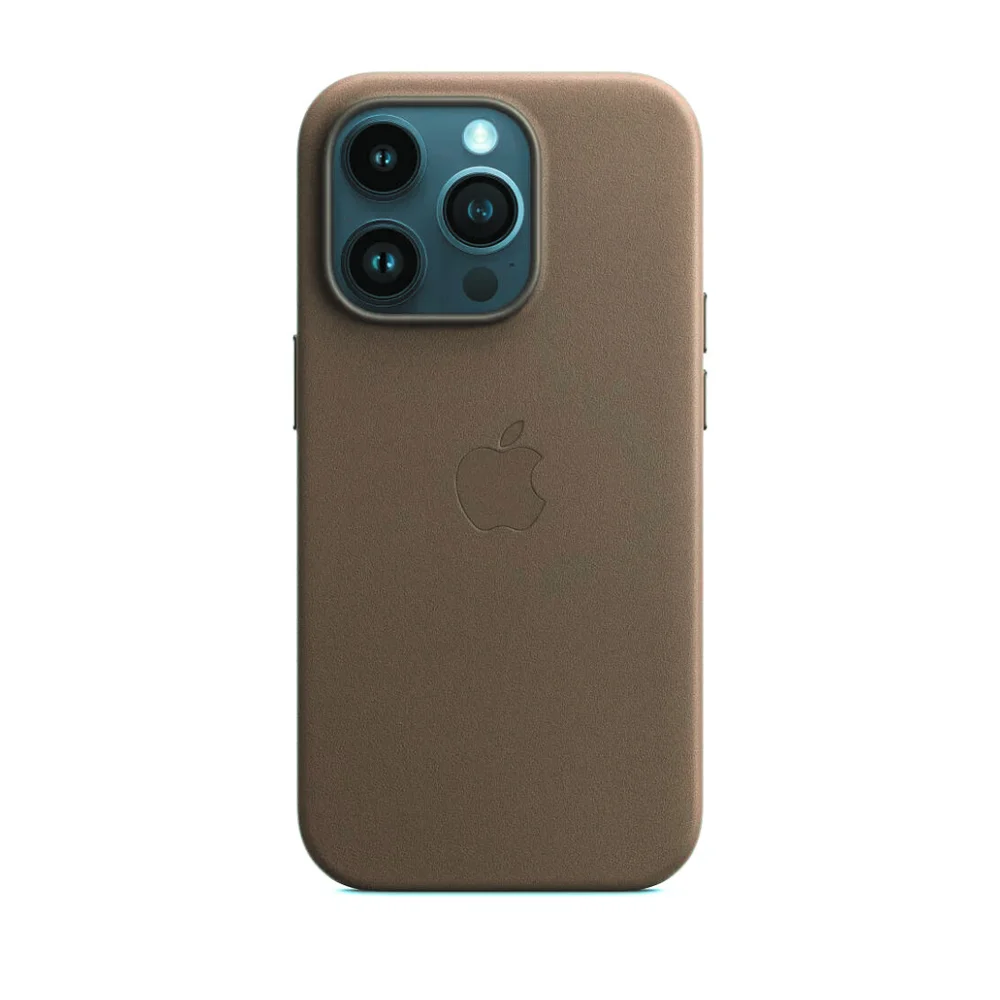 Imagem 5 de 5 do produto Capa Capinha Case Super Premium De Couro Sintético Magsafe Magnético Compatível Iphone 13 Pro Max - Coffe