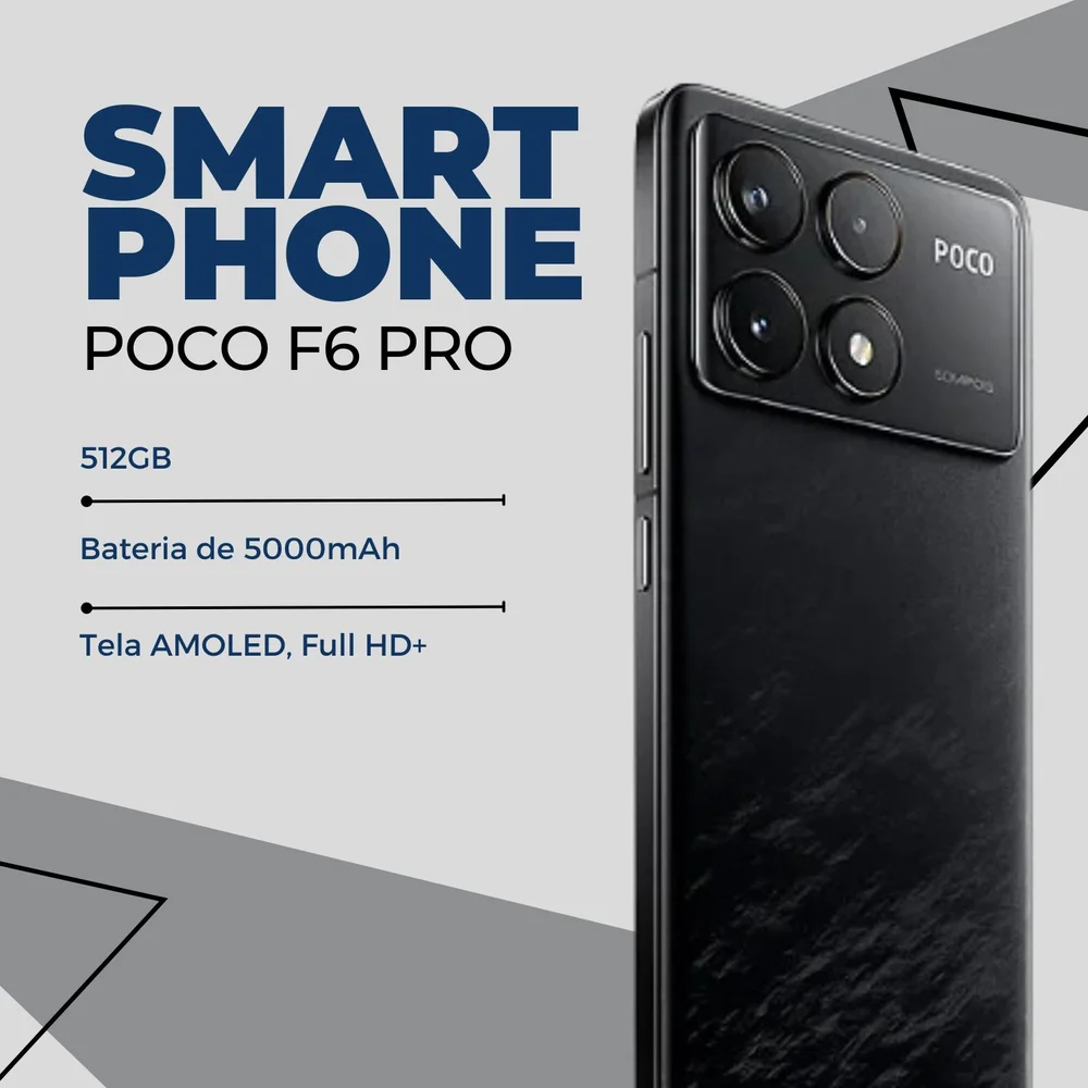 Smartphone Xiaomi Poco F6 Pro 512 Gb 12 Ram