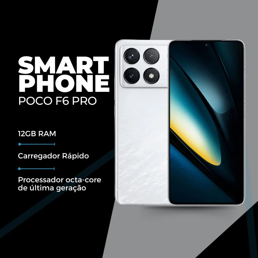 Smartphone Poco F6 Pro 512GB 12RAM 5G