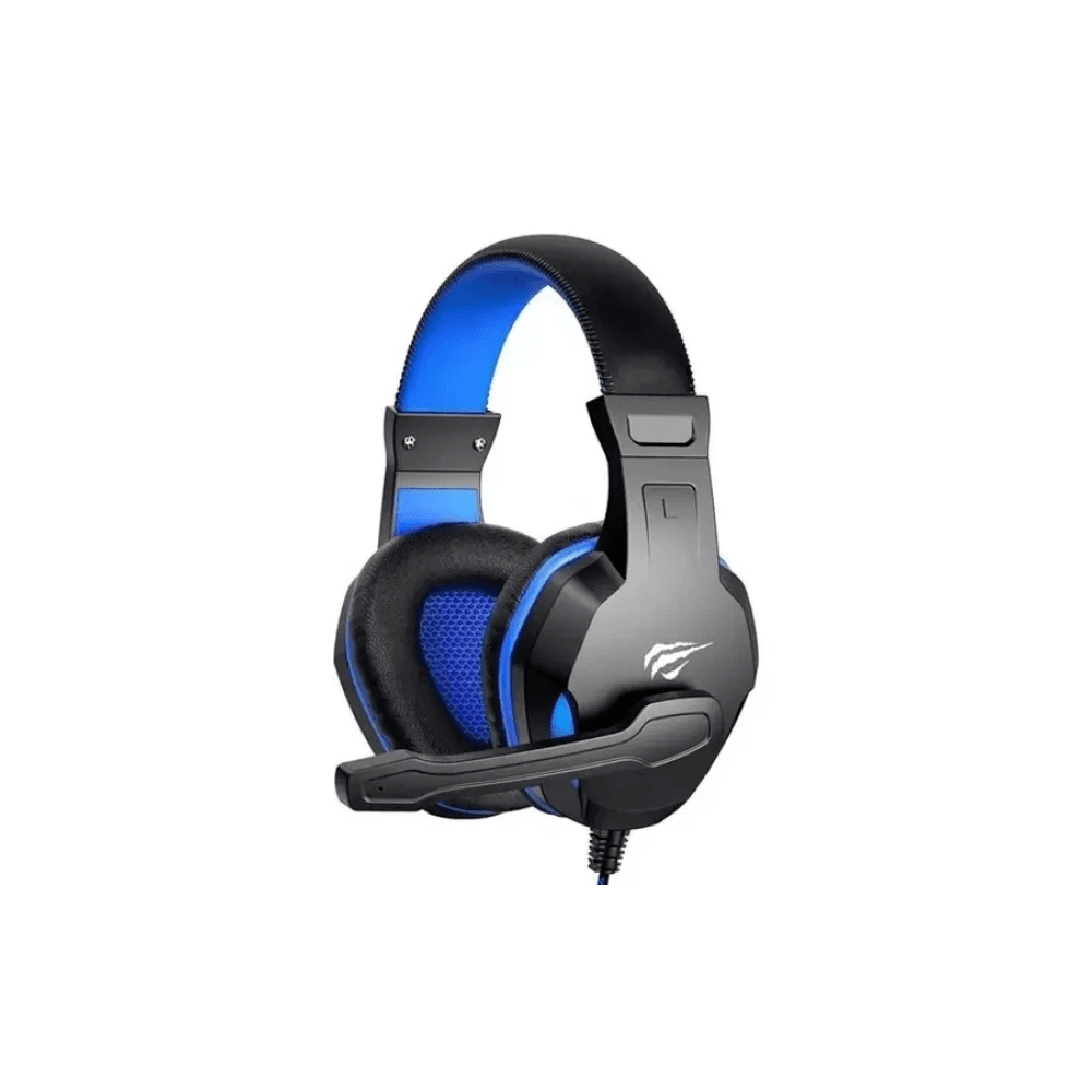 Imagem 2 de 3 do produto Headset Gamer Havit Gt-h763, P2, Drivers 40mm, Preto E Azul