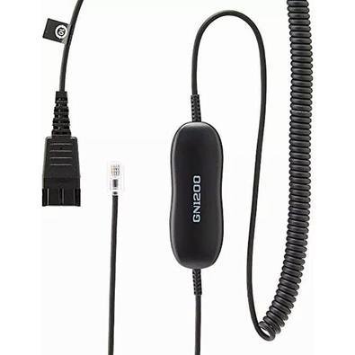 Cabo Adaptador Headset Gn1200 Coil 88011-99 Jabra