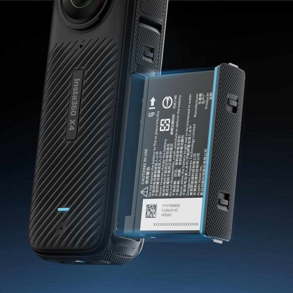 Imagem 3 de 5 do produto Bateria Recarregável 2290mah   Para Câmera Insta360 X4