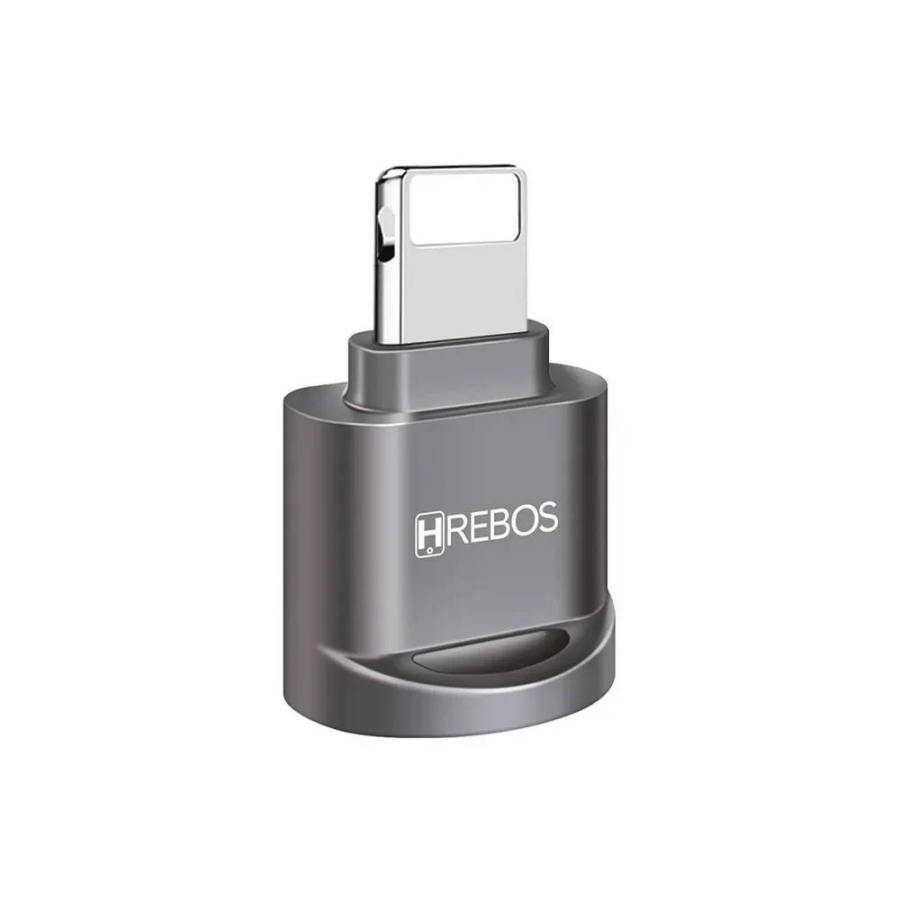 Imagem 2 de 5 do produto Leitor De Cartão Microsd Hrebos Para Dispositivos Lightning