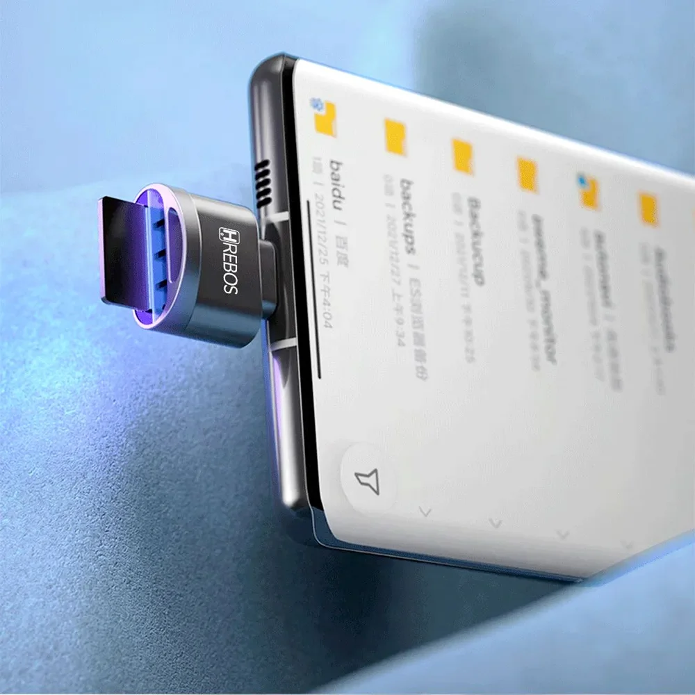 Imagem 4 de 5 do produto Leitor De Cartão Microsd Hrebos Para Dispositivos Lightning