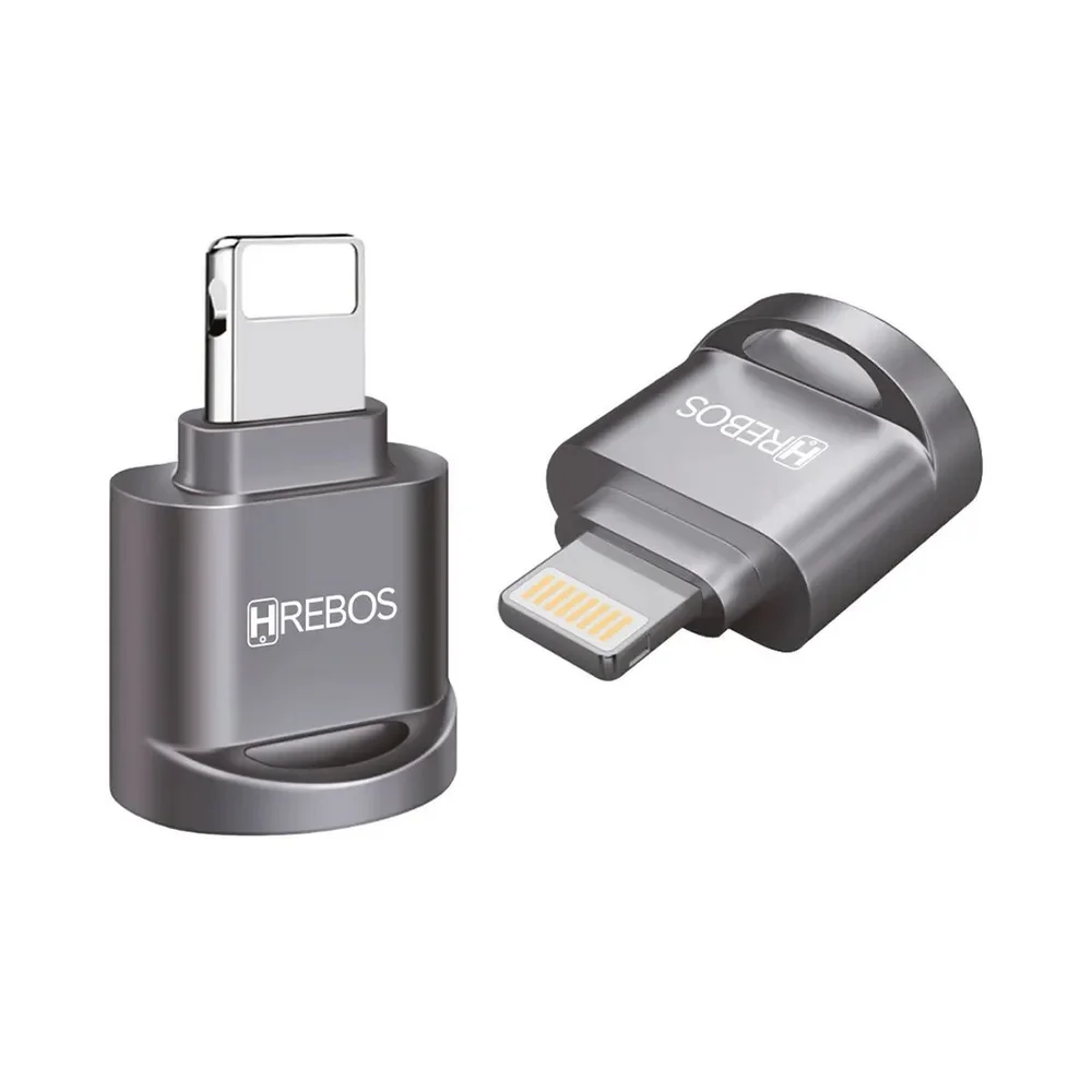 Imagem 5 de 5 do produto Leitor De Cartão Microsd Hrebos Para Dispositivos Lightning