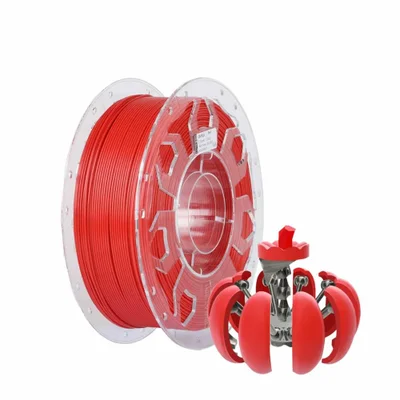 Filamento Cr-pla Creality P/ Impressora 3d Vermelho Fluorescente 1kg 1.75mm