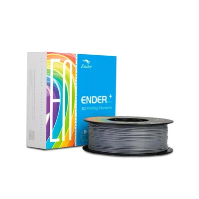 Filamento Ender-pla+ Creality P/ Impressora 3d Cinza 1kg 1.75mm