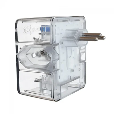 Protetor Clamper Energia 3 Lcf, 3 Tomadas, 3 Pinos, 10 Amperes, Bivolt, Transparente