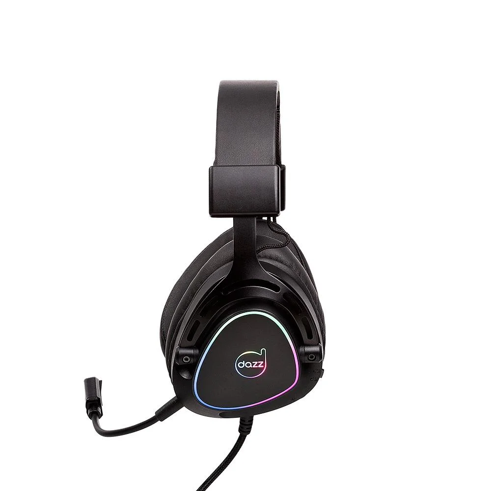 Imagem 2 de 5 do produto Headset Gamer RGB Usb Thrusthear 7.1 Dazz Ps4 PC Mobile