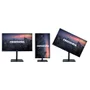 Monitor Concórdia P2402 24" IPS, 100hz, Full HD, VGA, HDMI, Com Ajuste Altura/Rotação