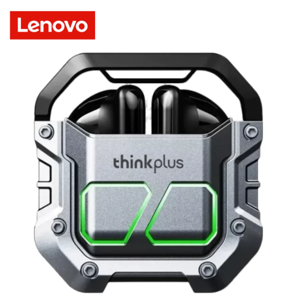 Imagem 2 de 4 do produto Fone de Ouvido Gamer Lenovo XT81 Sem Fio Bluetooth 5.3 Cor Cinza