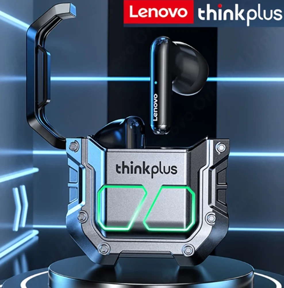 Imagem 3 de 4 do produto Fone de Ouvido Gamer Lenovo XT81 Sem Fio Bluetooth 5.3 Cor Cinza