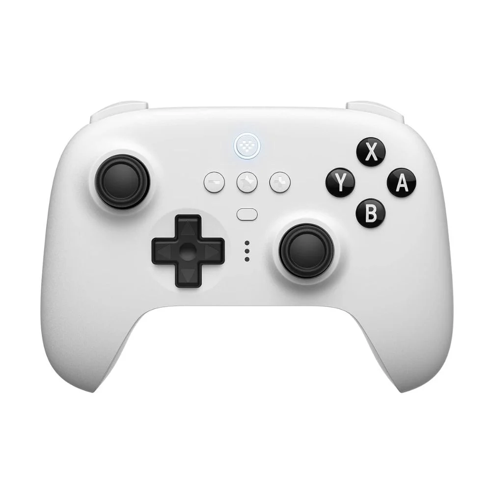 Imagem 5 de 5 do produto Controle 8bitdo Ultimate - 2.4ghz Ou Bluetooth - Para PC, Switch E Steamdeck - Branco - 80na01