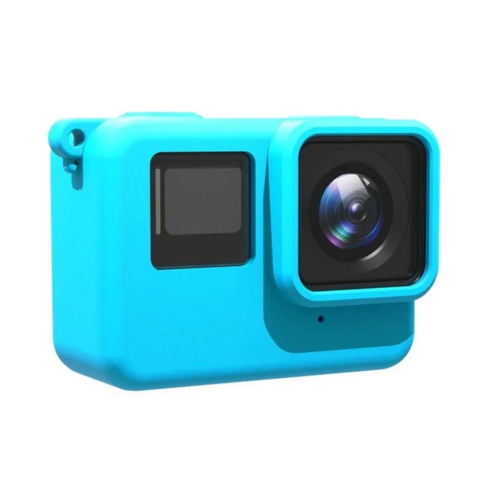 Imagem 5 de 5 do produto Capa De Silicone Para Câmeras Insta360 Ace Pro Cor:azul