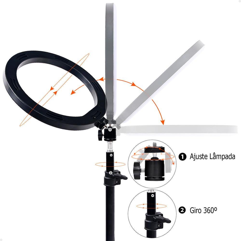 Imagem 2 de 5 do produto Iluminador Ring Light Lorben