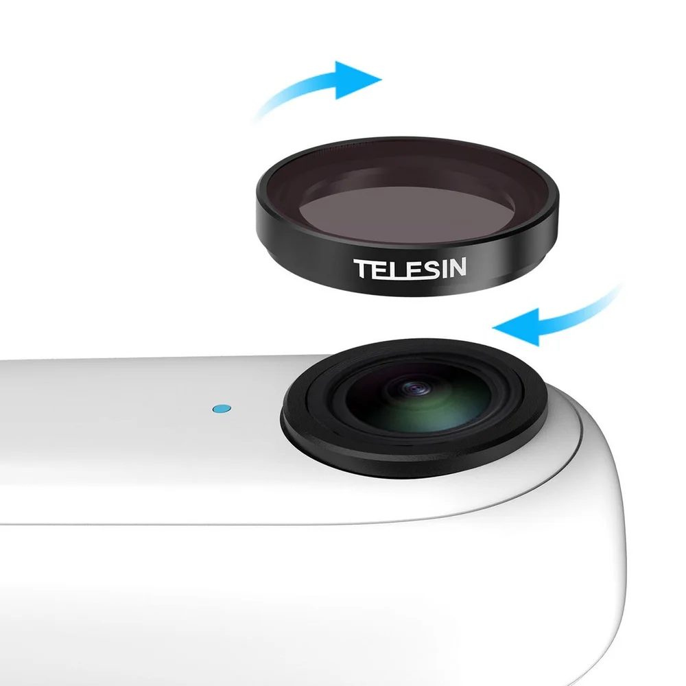 Imagem 3 de 5 do produto Kit Filtros Nd8/16/32 + Cpl Para Insta360 Go 3 E Go 2 - Telesin