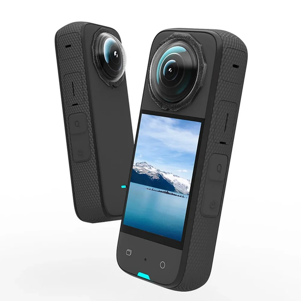 Imagem 2 de 5 do produto Protetores De Lentes Para Câmera Insta360 X3 - Telesin