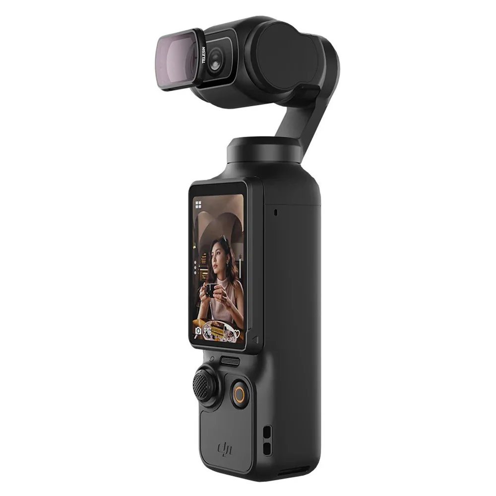 Imagem 3 de 5 do produto Kit Filtros Cpl+nd16/64/256 De Câmera Dji Osmo Pocket 3 - Telesin