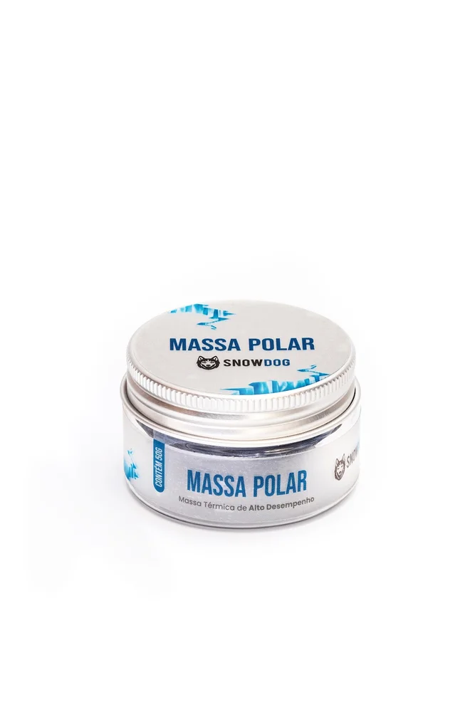 Massa Polar Snowdog 50g + Adesivo Massa Térmica Alta Performance 6