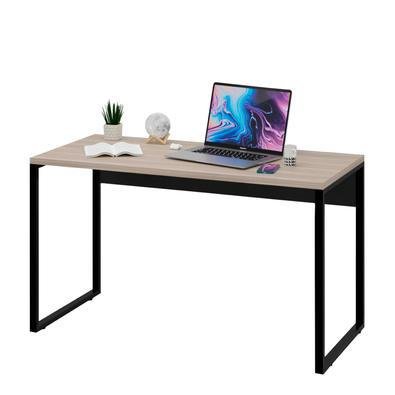 Mesa De Escritório Computador Industrial 1,35m Netmobil - Dubai/preto