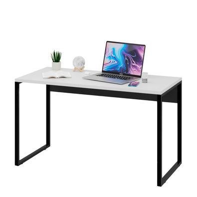 Mesa De Escritório Computador Industrial 1,35m Netmobil - Branco