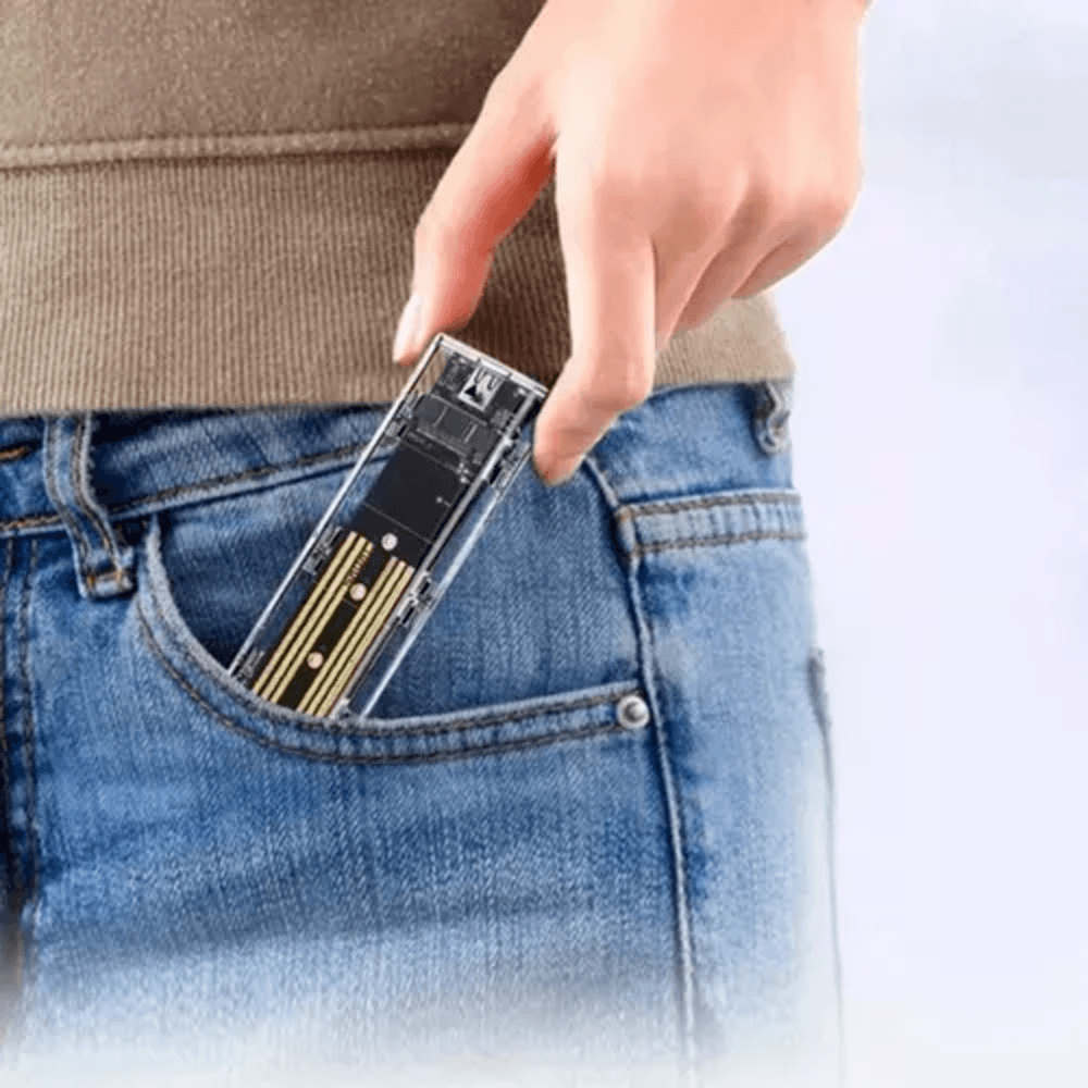 Imagem 4 de 5 do produto Case Externo Para SSD Nvme M.2 10gbps Type-c Ultra Fy-879