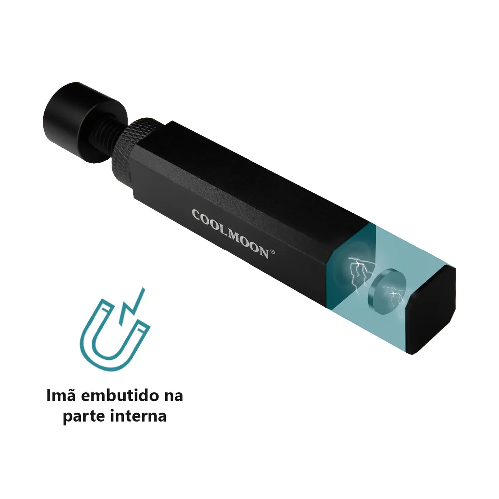 Suporte Placa De Vídeo Vertical 80-120mm Preto Coolmoon 6
