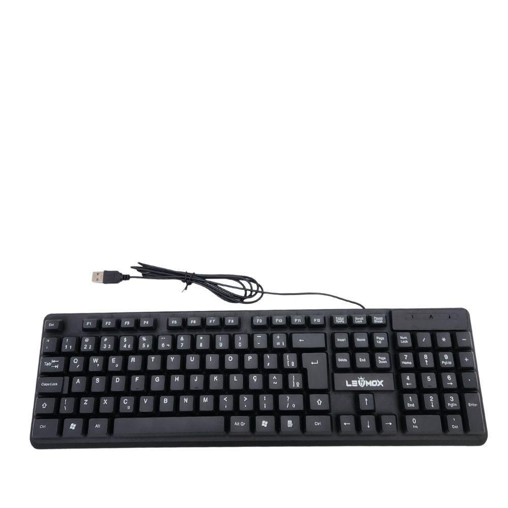 Imagem 2 de 5 do produto Teclado Usb Digitação Rápida Casa Escritório Resistente